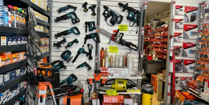 Vente d'outils électriques et accessoires pour le batîment