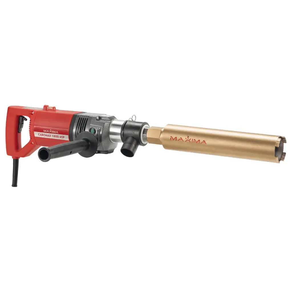 CAROTTEUSE A OUTILS DIAMANTES MANUEL 1800 WATT CAROMAX 1800 ASPIRATION